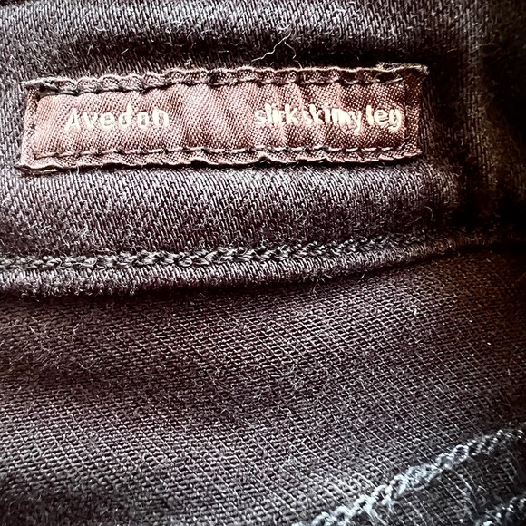 Citizens of Humanity Stretch Avedon Skinny Leg Jeans Black Size 26 - Picture 6 of 13